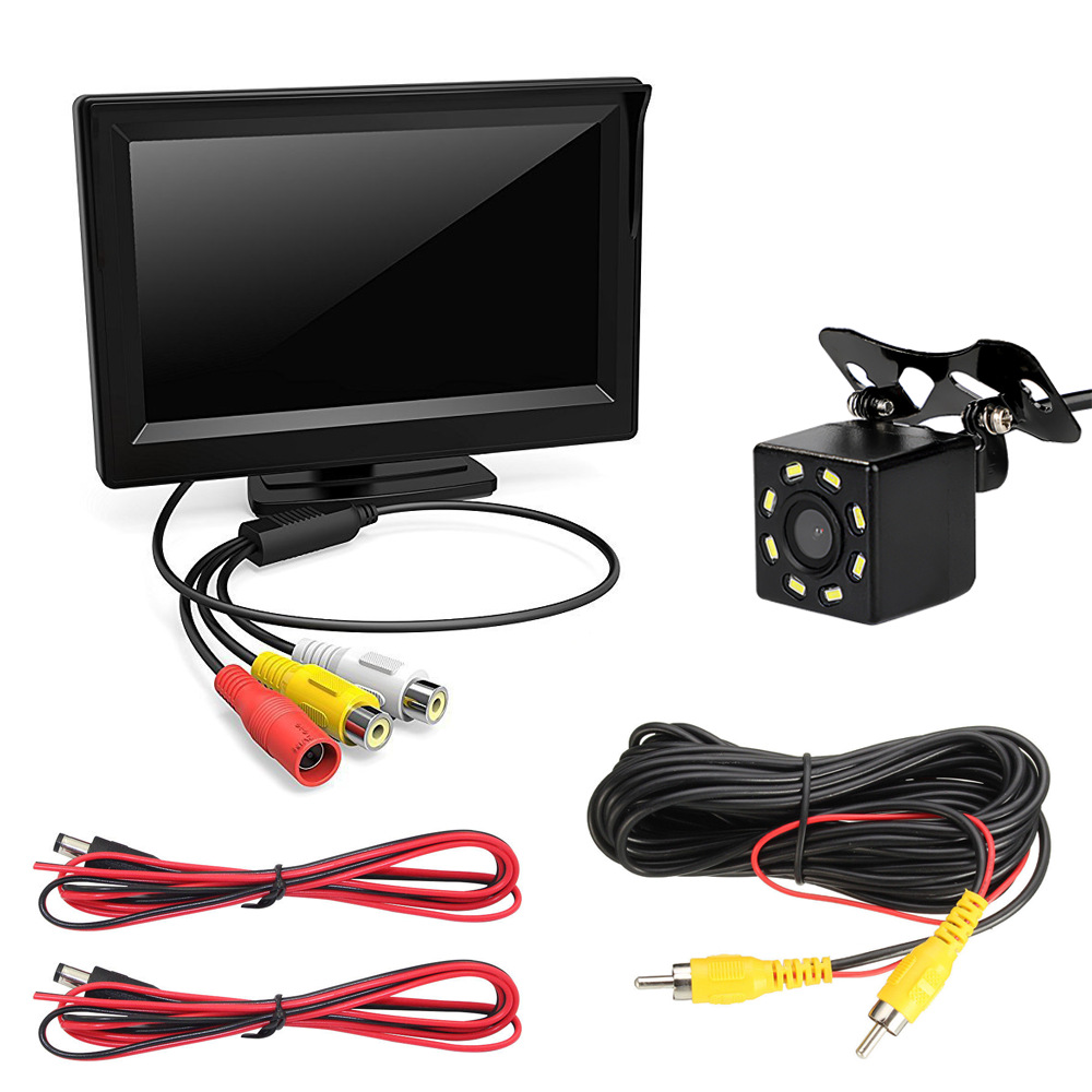 Neutral Car Reversing Image 4.3inch Desktop High-Definition Car Display Ahd Rearview Mirror Car Display