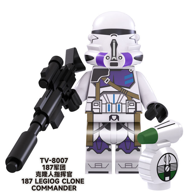 レゴ スター・ウォーズ クローン・アソカラム・オビ＝ワン TV6101 ビルディングブロック ミニフィギュア組み立て玩具と互換性があります。|undefined