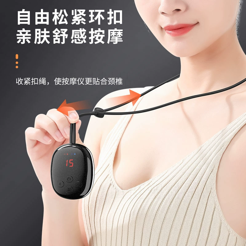 Подвесной шейный массажер протектор шеи массажер для плеч и шеи Электрический Импульсный шейный висячий земснаряд позвоночник трансграничный