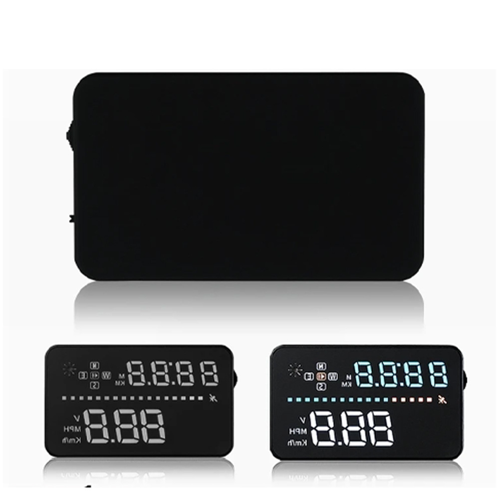 A3 3.5inch Car Hud Head-Up Display Projector Gps Speedometer Obd2 Car Speed Warning