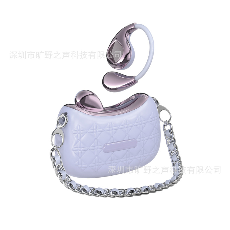 yx46蓝牙耳机工厂私模现货小香风ows挂耳智能AI翻译耳挂式蓝牙5.4|undefined