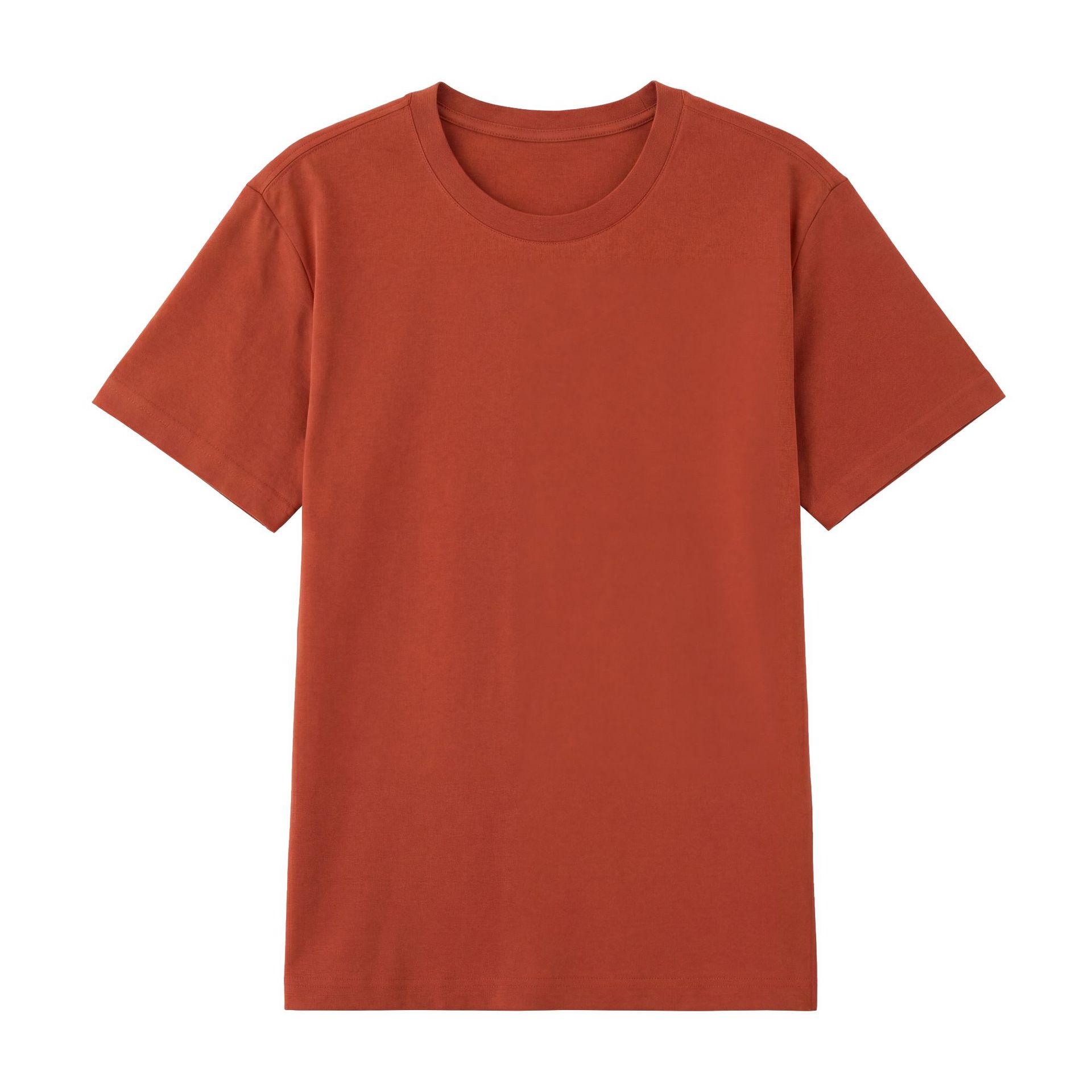 Camiseta de Manga Corta para Hombre de Algodón Transpirable y Antiarrugas para Ocio
