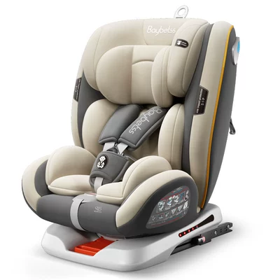 Child Safety Seat for Car, Suitable for Infants and Toddlers, Can Recline, for Newborns Aged 0-2-3-4-12 Years, Universal and Rotatable