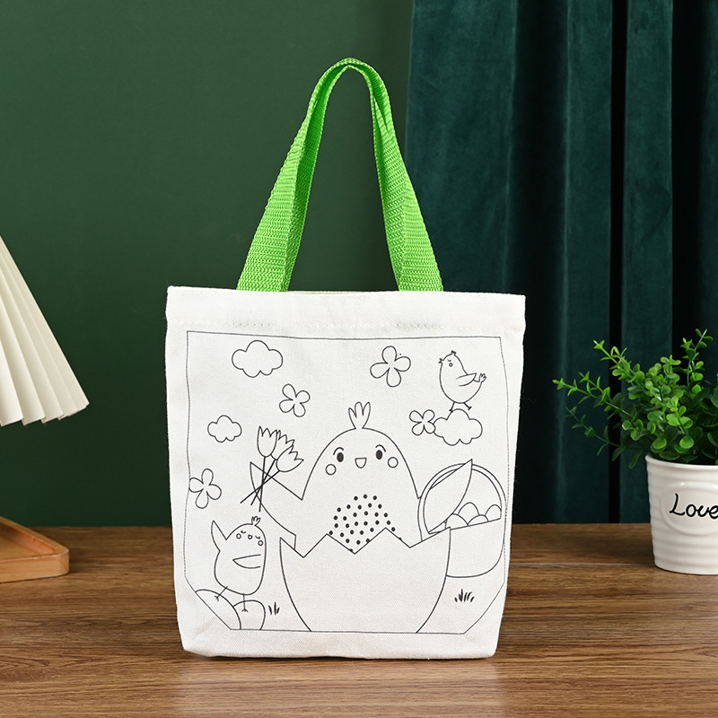 创意帆布购物袋厂家定制广告宣传帆布袋 彩印手提帆布包批发