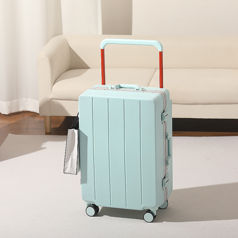 Baja multifuncional de marco de aluminio nueva caja de 20 pulgadas de estudiantes caja de tracción de viaje varilla de tracción ancha rueda universal