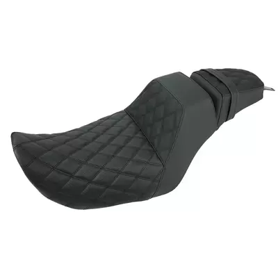 Motorcycle cushion Nightstre975 Front and Rear - black-diamond-shape