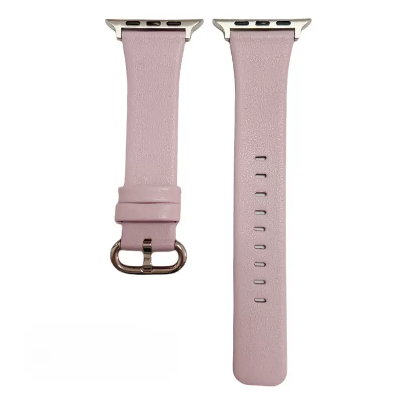 适用苹果applewatch表带真皮iwatch s10/9/SE智能手表带新品跨境