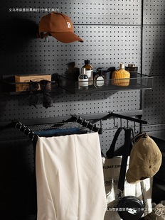 Large Black Accessories Hanging Pegboard Accessories Rod Transformation Wardrobe Hardware Collection Girl Clothing Free Shipping