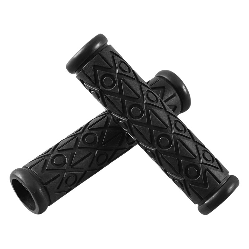 Cubierta del manillar de la bicicleta cubierta del manillar de bicicleta de montaña cubierta de la manija de goma antideslizante cubierta de agarre de absorción de choque plegable accesorios universales del coche
