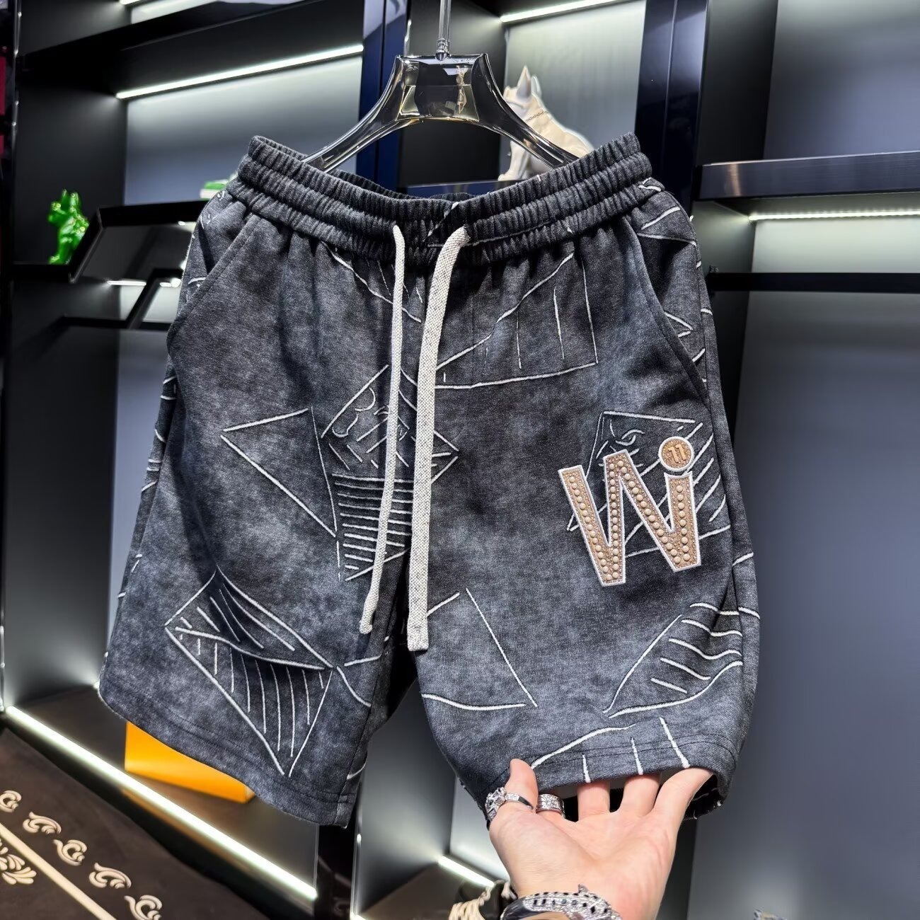 Men's Cargo Shorts - American Style Workwear Casual 5-Inch Shorts With Multiple Pockets, Loose Fit Summer Short Pants_viptrois.com