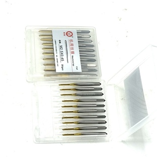 Cobalt-Containing Titanium-Plated Small Tap Miniature Tap M0.8 1 1.2 1.3 1.4 1.6 1.8 2--m4