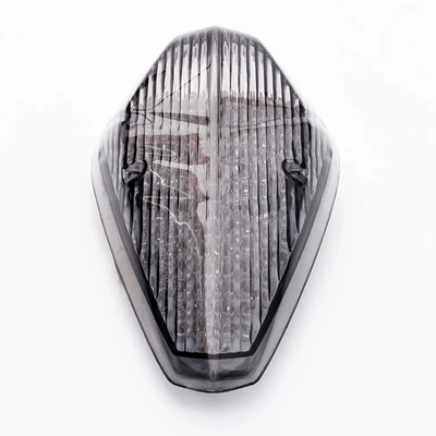 Applicable to Honda VTX1300 VTX1800 R/S/T modified LED rear tail light brake turn signal assembly (Motorcycle tail) - smoked-black-e-mark-mark