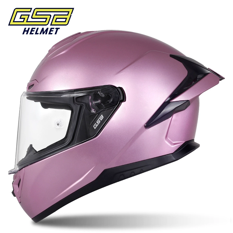 Мотошлем GSB 361GT, полнолицевой с удлинённым задним крылом, размеры S–3XL