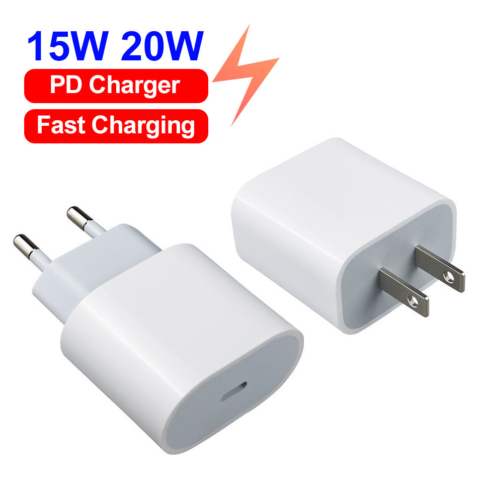 PD20W charger data cable suit for iphone12/13 mobile phone fast charging head Apple charger