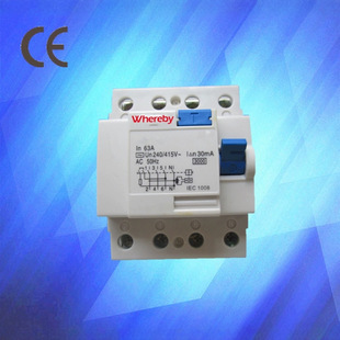 Factory Supply Export F360 Leakage Circuit Breaker Electronic Electromagnetic Miniature Leakage Circuit Breaker