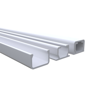 Pvc Wire Duct, Flame-Retardant, Surface-Mounted, Cable Management, Wiring, Routing, Wear-Resistant, Self-Adhesive Plastic Floor Square Wire Duct