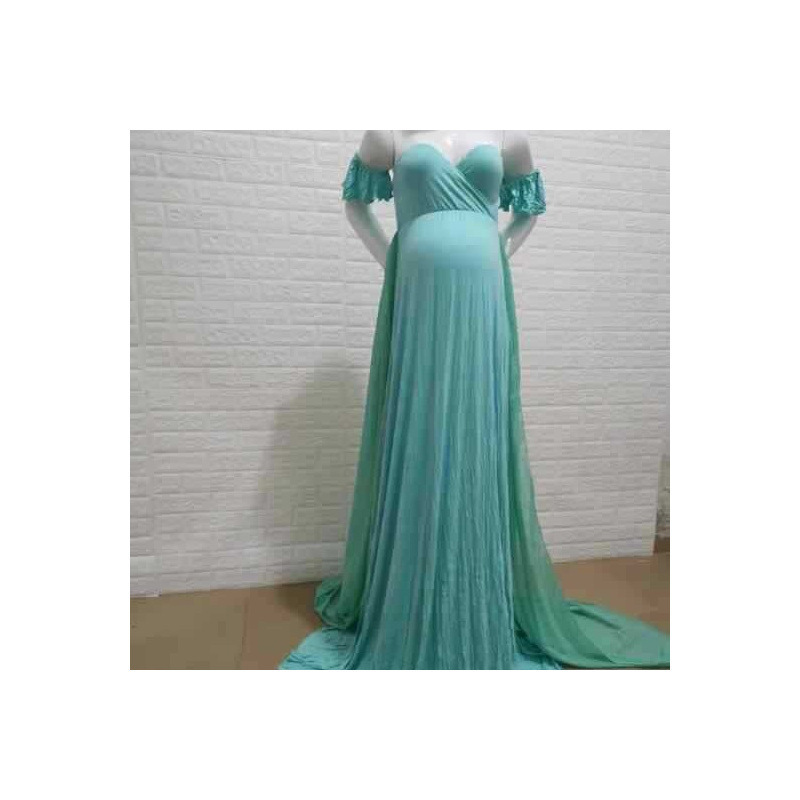 Foreign trade high waist plus size tube top floor-length maternity evening dress toast dress bridesmaid Group dress banquet host dress