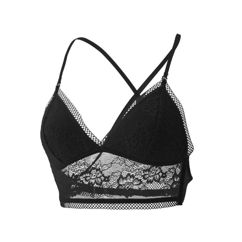 Summer invisible thin sexy wireless bra, beautiful back