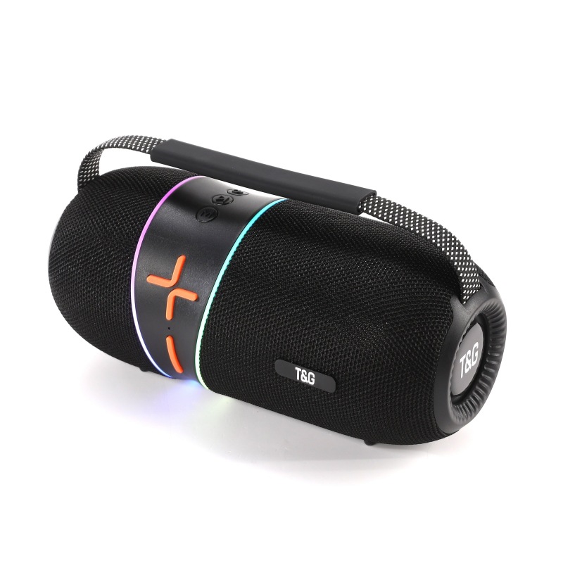 Explosión transfronteriza TG707 altavoz Bluetooth portátil tarjeta de enchufe impermeable al aire libre subwoofer dios de la guerra sonido de alta potencia