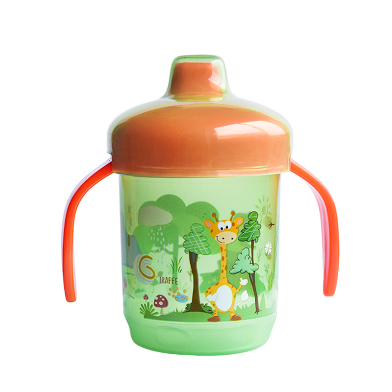 Fabricante de origen Taza de agua para niños Taza de pico de pato Taza de paja Taza de plástico Taza de agua 360 Serie completa de tazas para bebés