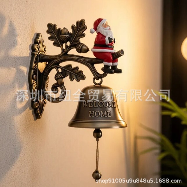 跨境热销Christmas Welcome Doorbell圣诞节欢迎门铃|undefined