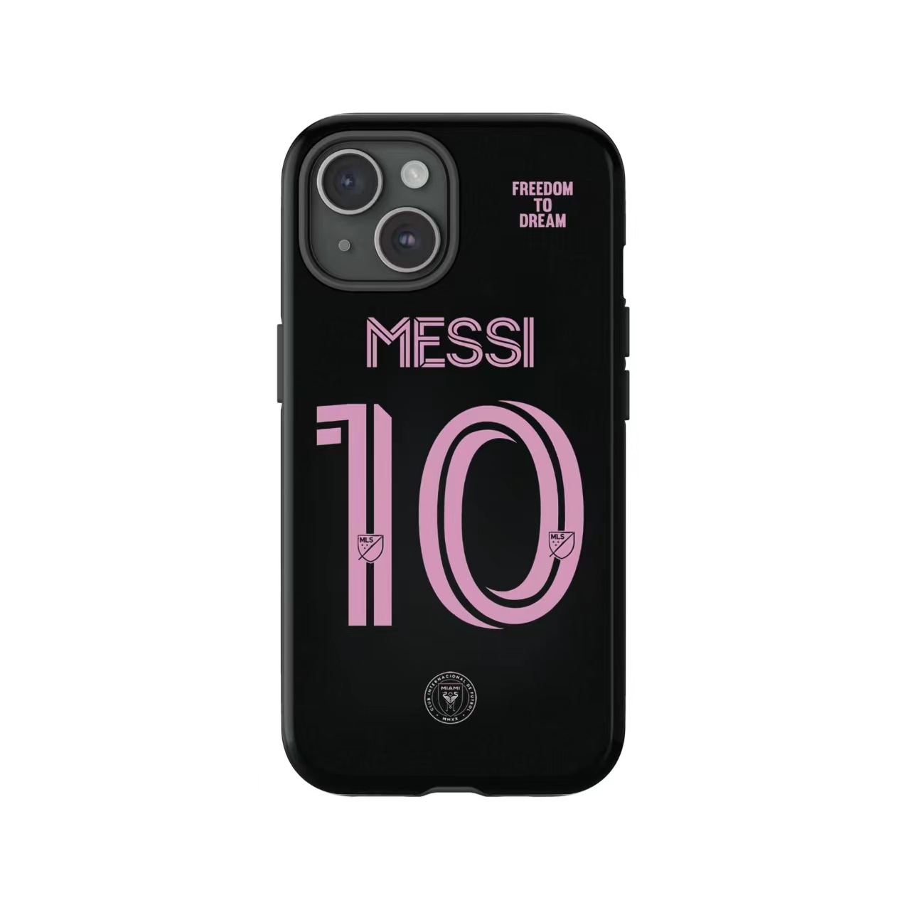 Funda Protectora Doble Capa para Apple 17air/16e/14/13/12, Modelo de Comercio Exterior Messi, Dos en Uno