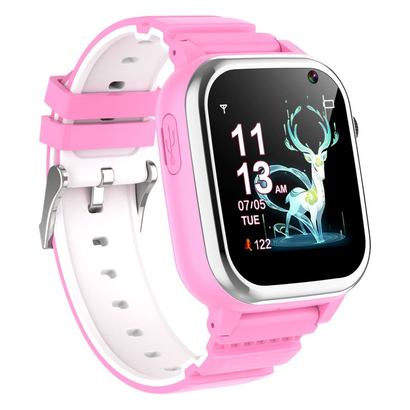Новая модель детских умных часов 2024 года с 26 обучающими играми, камерой и цветным сенсорным экраном высокой четкости 1.4inch I.