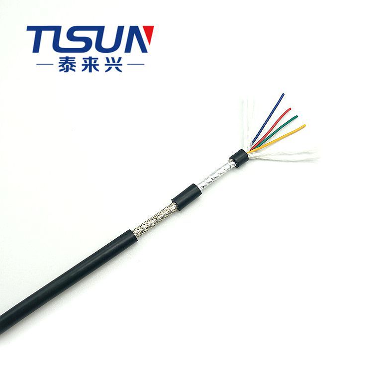 多芯屏蔽电缆 RVVP 4X0.20mm²  阻燃PVC 300/300V 信号传输