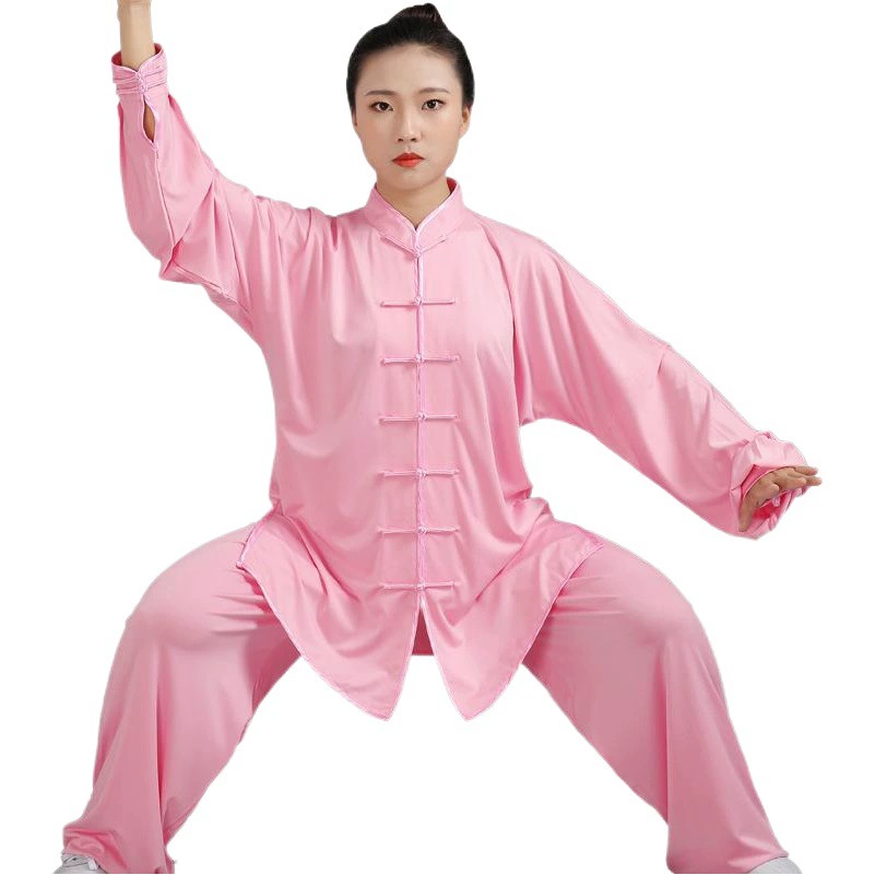 Молочный костюм Тайцзи женский летний новый китайский стиль