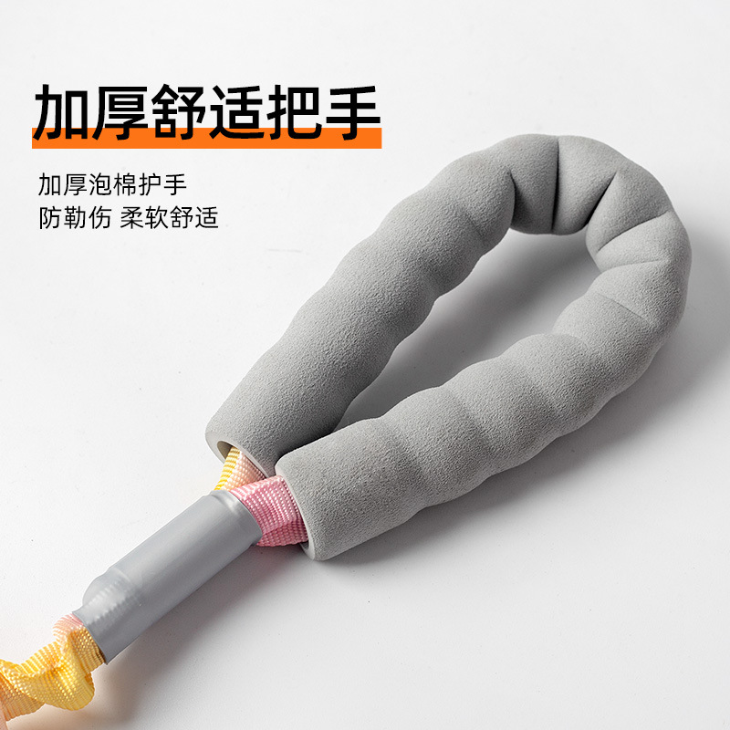 Transfronterizos Amazon nuevo perro tracción cuerda elástica corda a prueba de explosiones corda de perros artículos de mascotas para caminar cuerda de perros