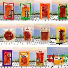 开心辣条凉皮卤汁板筋牛筋麻辣传说儿时零食小包装休闲口味