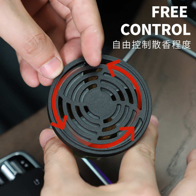 Cross-Border English Version of Car Balm X Balm Car Solid Aromatherapy Fragrance Air Freshener Long-Lasting Light Fragrance