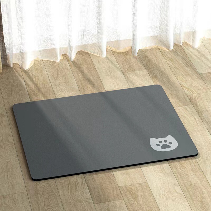 Cross-border Pet Feeding Mat Soft Diatom Mud Absorbent Mat Dog and Cat Placemat Rubber Non-slip Easy-care Mat Cross-border Pet Feeding Mat Soft Diatom Mud Absorbent Mat Dog and Cat Placemat Rubber Non-slip Easy-care Mat