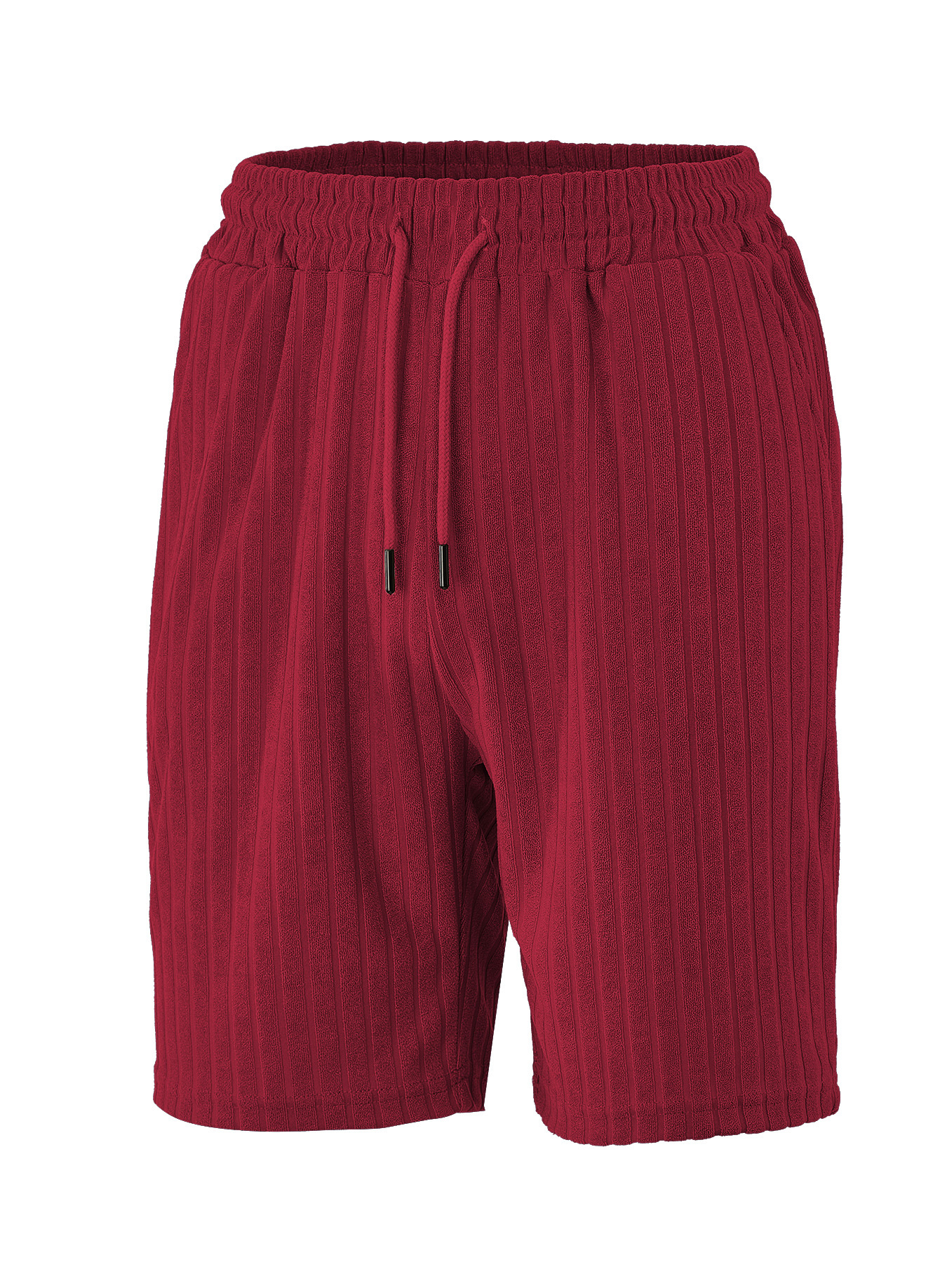 Europa y Estados Unidos ropa de hombre transfronteriza TK paleta spot verano suelta transpirable toalla jacquard pantalones cortos casuales de hombre