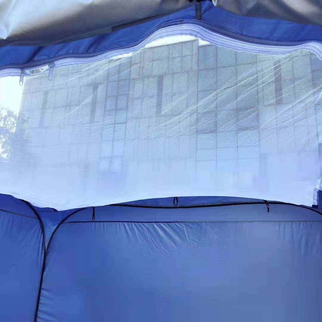 Indoor Disaster Relief Isolation Emergency Rescue Tent Automatic Quick Open Large Steel Wire Tent Model Export