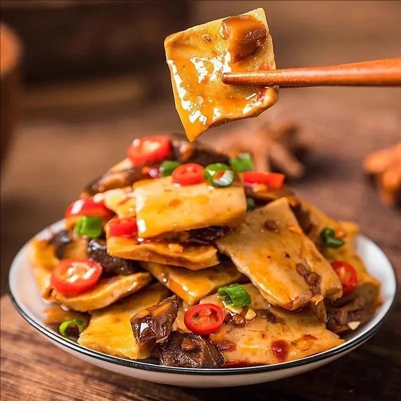 香菇豆干豆腐干五香麻辣味独立包装解馋美味宿舍零食即食追剧即食|undefined