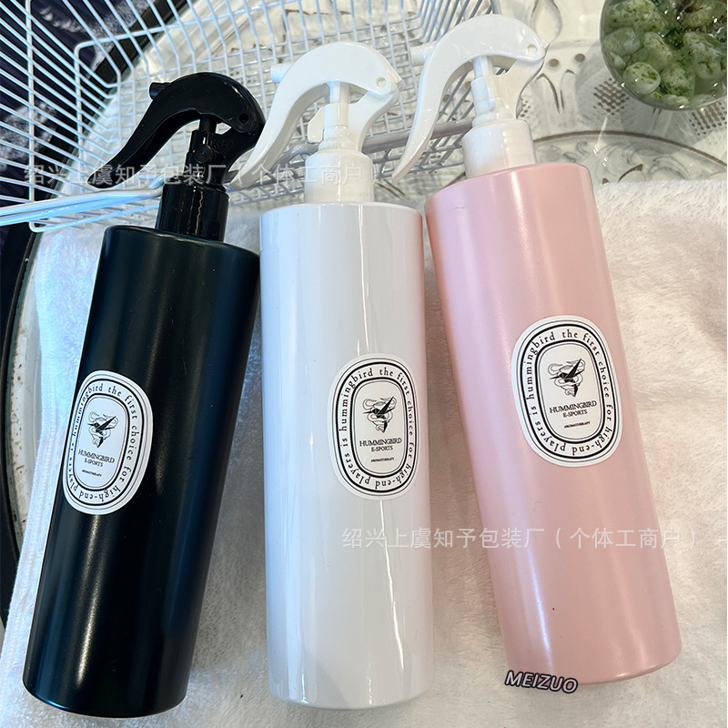 夏日驱蚊喷雾大容量500ml圆柱防晒护肤手持超细雾美发店护发消毒