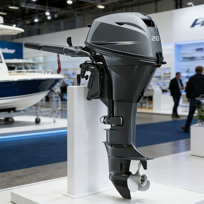 Motorcycle engine and accessories, four-stroke outboard motor, twin-cylinder