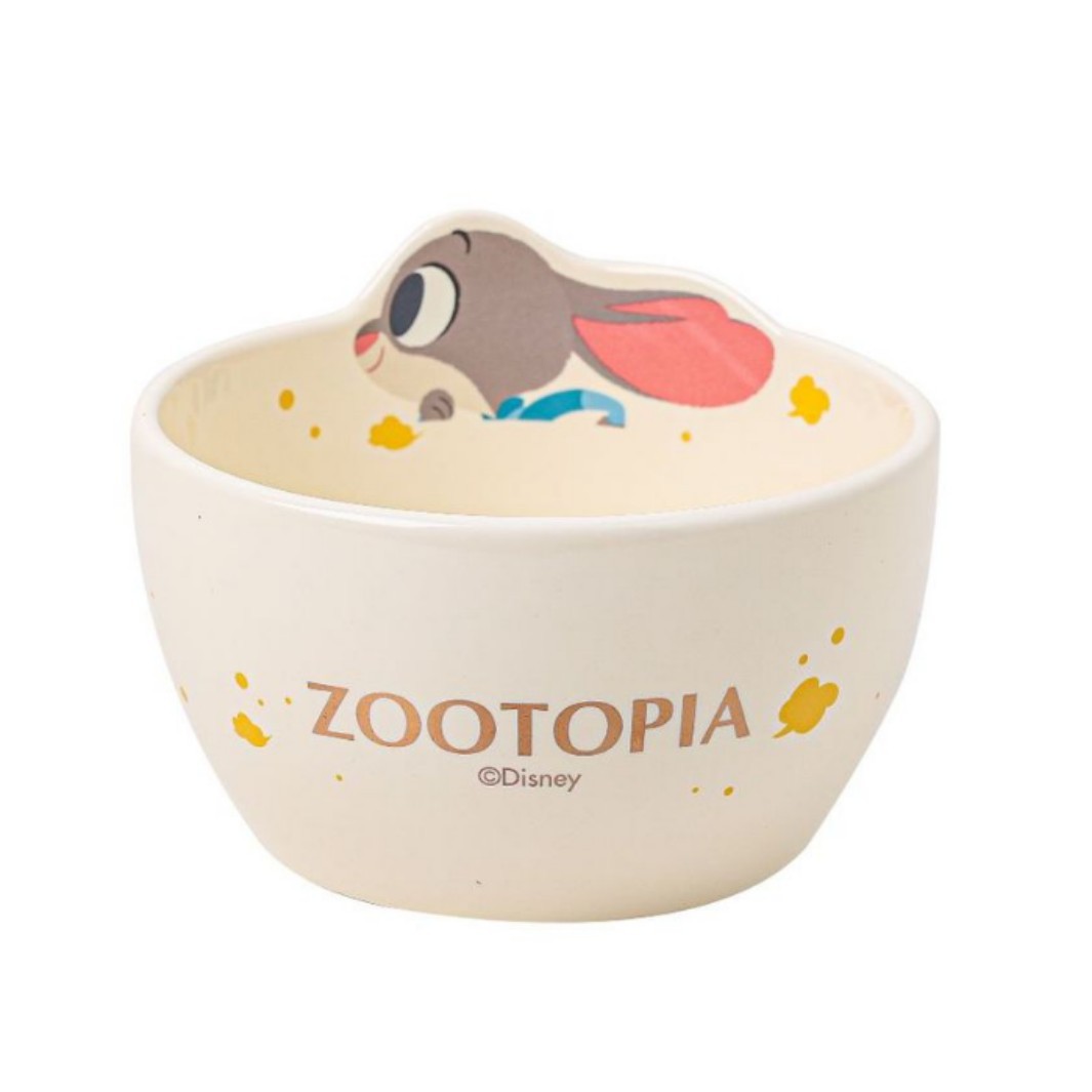 Nuevo juego de tazones de cerámica Zootopia, vajilla de dibujos animados de lujo ligero y adorable para uso doméstico, tazones y platos de alta calidad para niños. image 6