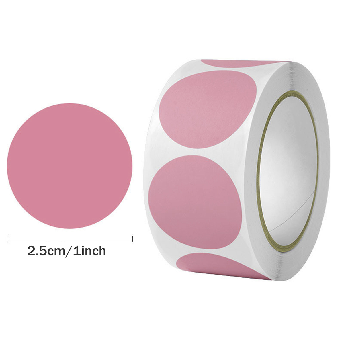 c518;2.5cm/1inch*500 스티커