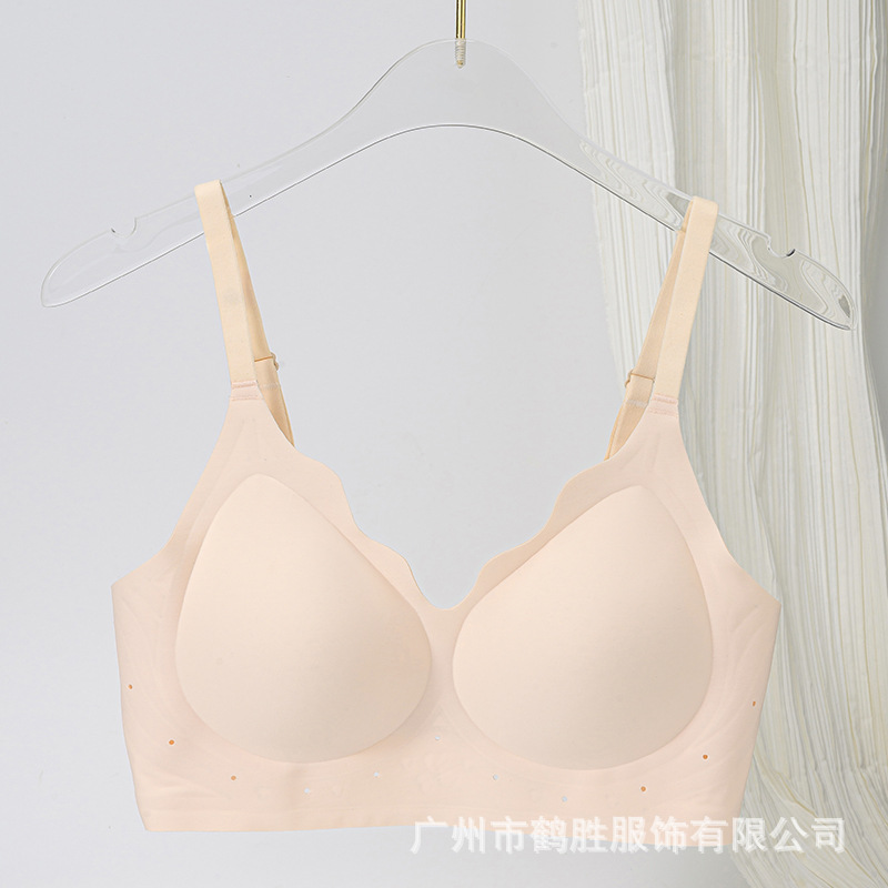 Venta directa de fábrica comercio electrónico transfronterizo Sudeste de Asia Vietnam Tailandia damas sin costuras sujetador de recogida lateral cómodo