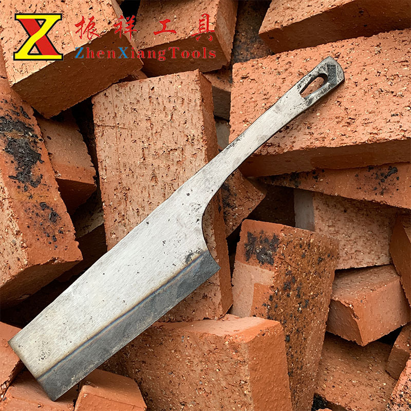 建筑工砌刀瓦刀双面砖刀单面泥刀泥瓦匠加厚瓦工砌墙工具单面砖刀