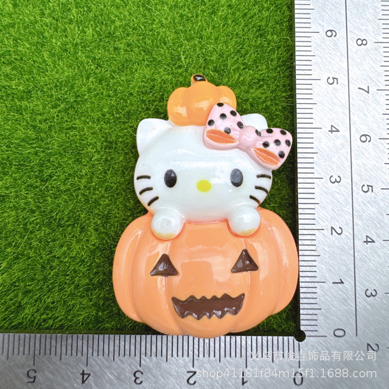 アニメ樹脂部品ハロウィーンシリーズdiyクリームゴムアクセサリーヘアクリップ冷蔵庫ケースケース装飾部品|undefined