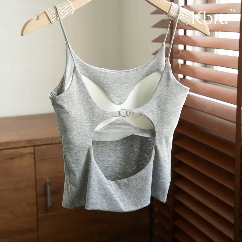 Nuevas chicas calientes desnudas hueco hermoso chaleco de espalda cinturón de mujer cojín de pecho delgado interior y exterior para usar una blusa universal image 9