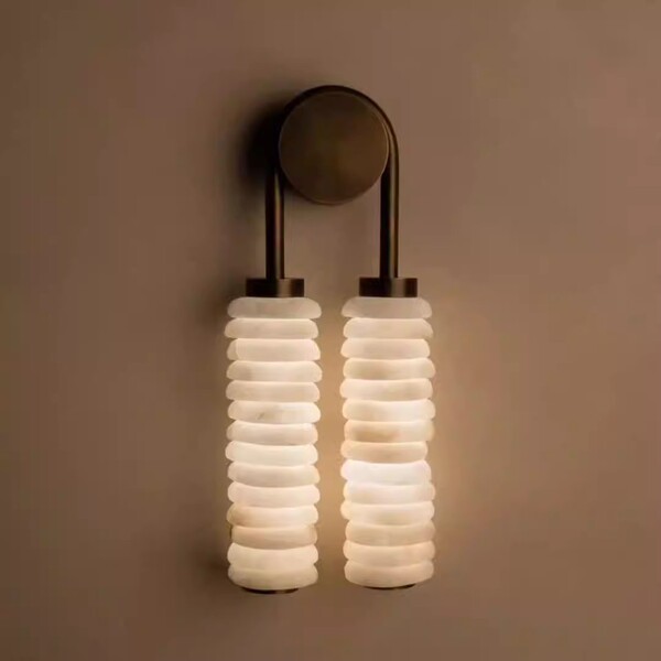Retro design creative sconce stainless steel