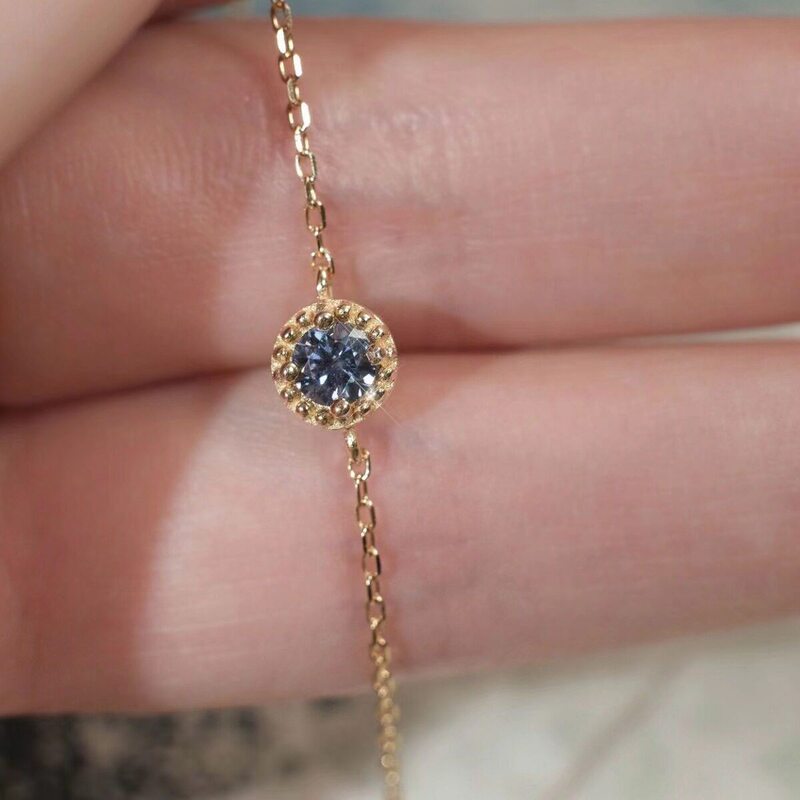 Secret Realm~S925 Sterling Silver Plated with 18K Gold Vintage Light Luxury Klein Blue Zircon Bracelet, Exquisite for Daily Commuting Secret Realm~S925 Sterling Silver Plated with 18K Gold Vintage Light Luxury Klein Blue Zircon Bracelet, Exquisite for Daily Commuting