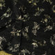 Chinese style gold silk embossed flower and bird cheongsam vest jacquard fabric autumn and winter women's thick yarn-dyed coat fabric