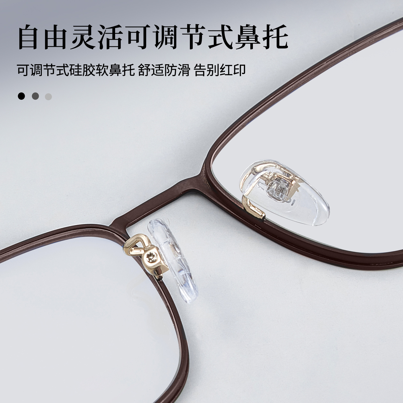 Inglés estilo de negocios hombre estereoscópico marco de gafas aleación vacío IP chapado no desvanecer marco de gafas al por mayor gafas