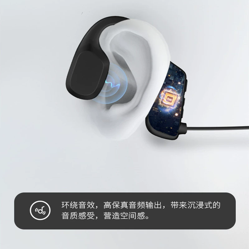 Граница нового газа руководство после подвешенного костного биографического Bluetooth наушники не входят в ухо Bluetooth беспроводные IPX5 водонепроницаемые спортивные наушники
