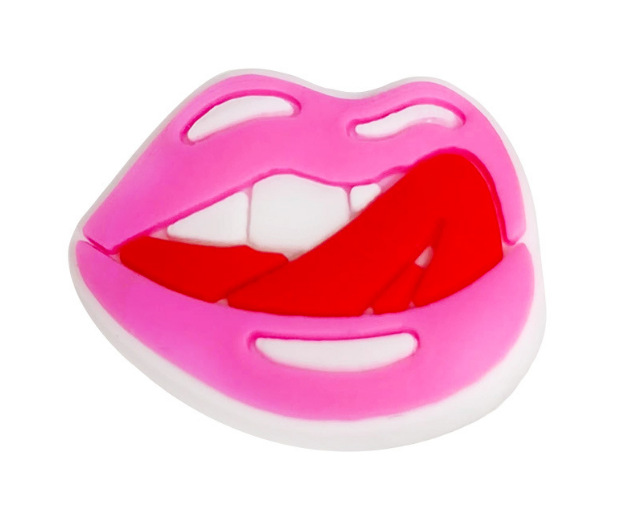 Nuevos dijes rosas para zuecos, clips desmontables para zapatos Crocs para niños y niñas, accesorios DIY para zapatos de jardín.